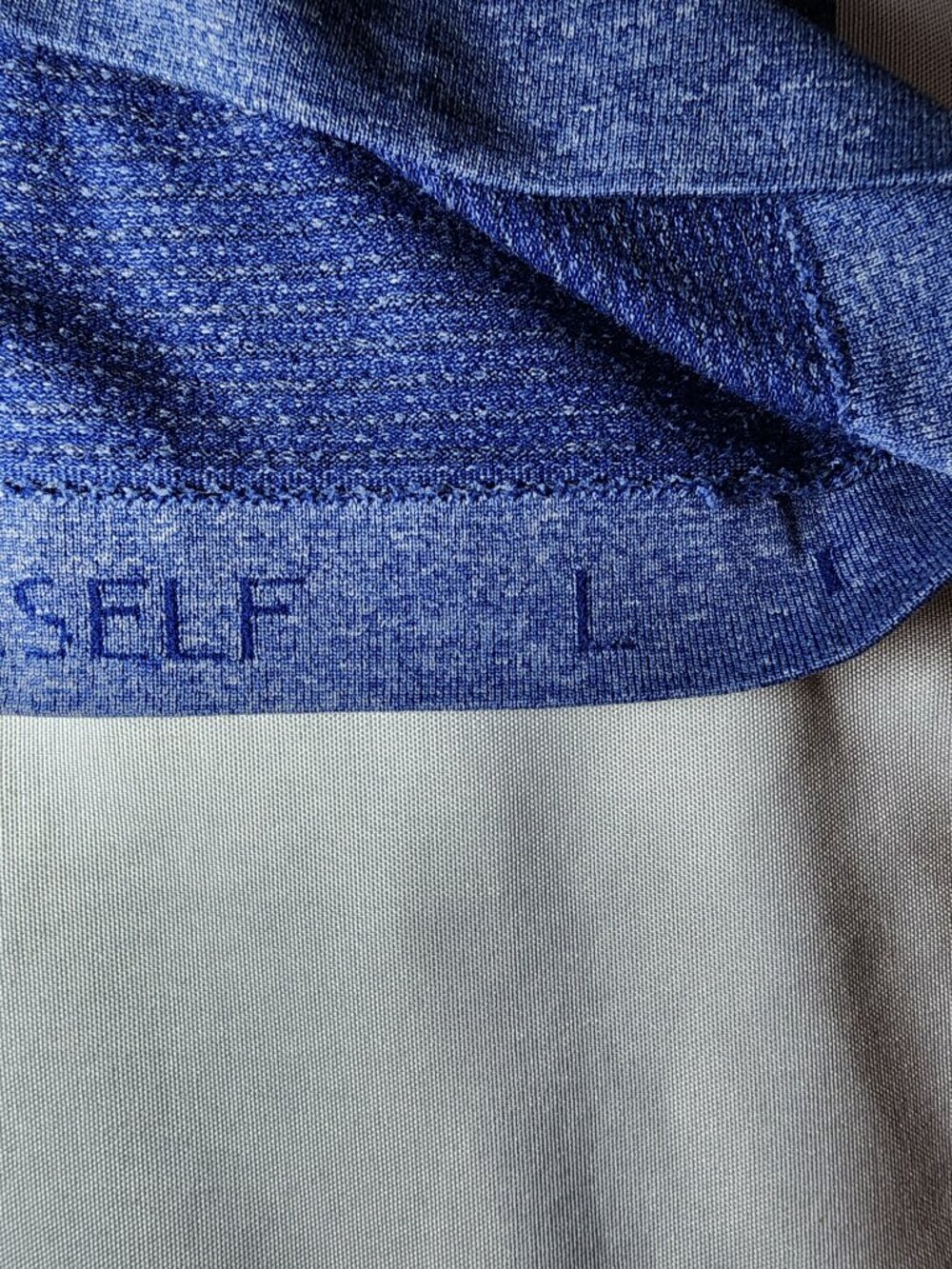 Lululemon Metal Vent Tech V-Neck Men's Large Blue Performance Shirt - Picture 3 of 5